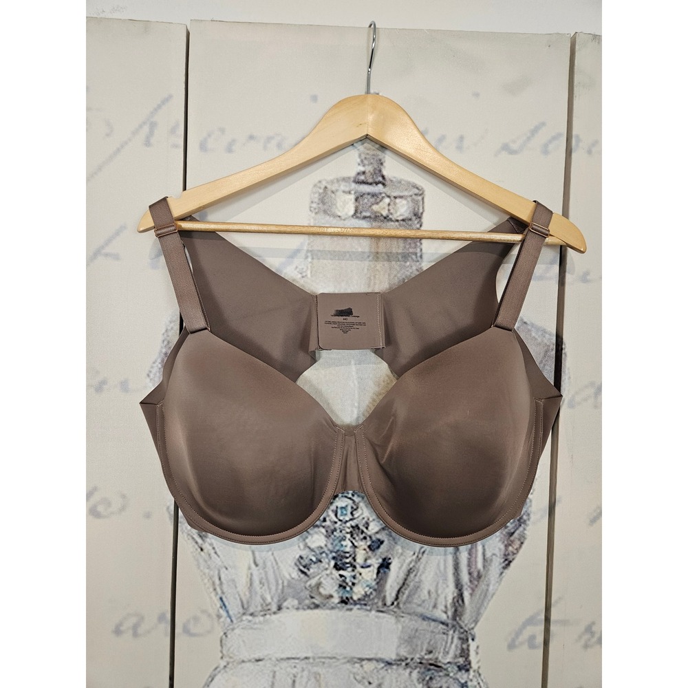 Soma Vanishing 360 Perfect Coverage Underwire Bra Taupe 44D 102001